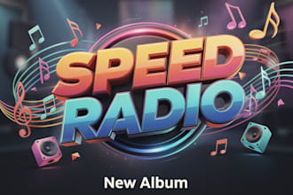 speed radio album, track music to 2m audience radio promotion, radio music