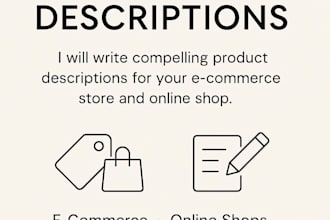 write engaging and high converting product descriptions