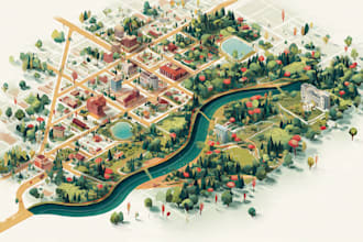 do vector map illustration and event map