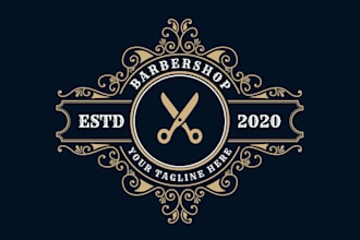 do original lovely scissors logo in my style