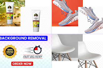 do bulk product photo background removal and photo editing