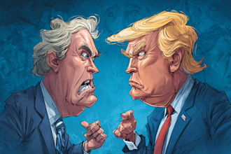 create political and editorial cartoons