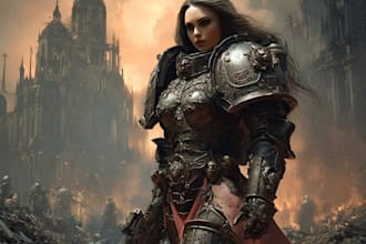 draw an your warhammer 40k character