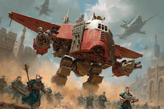 create a warhammer 40k character depending on your concept