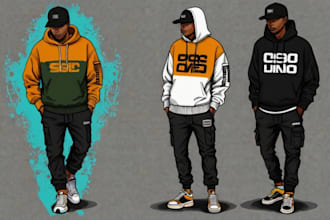 design streetwear for your clothing brand