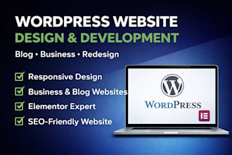 design wordpress website, wordpress website development