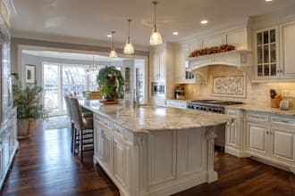 reate a functional kitchen cabinetry interior design