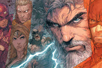 create a comic book and custom illustration