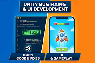 fix your unity game bugs crashes errors UI logic performance
