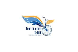design stand out an electric bike tour company logo
