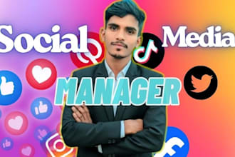 be your  social media  manager and content creation experts