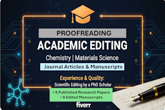 proofread and edit your manuscript