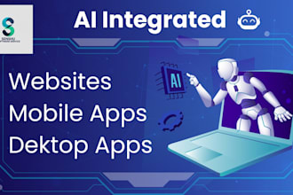 create ai integrated mobile  and web applications