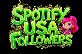 do massive organic spotify promotion to grow usa spotify followers