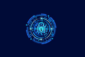 design cybersecurity appealing micro business logo
