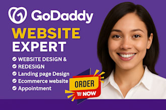 godaddy website redesign, godaddy website design, godaddy website, godaddy SEO