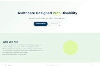 create a fully functioning website for you