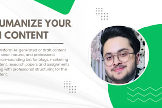 turn ai text into natural, reader friendly content