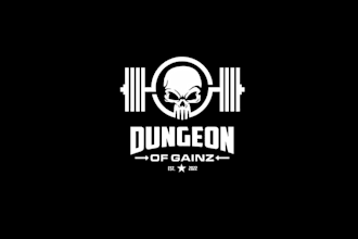 design unique weight lifting brand logo