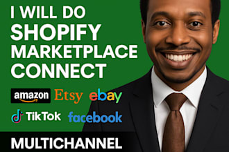 connect shopify to tiktok shop facebook instagram and multichannel sales