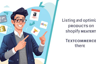list and optimize products on shopify amazon ebay etsay and wocommerce