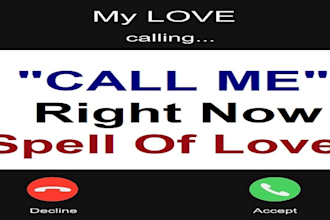 cast effective call me, miss me and contact me now spell