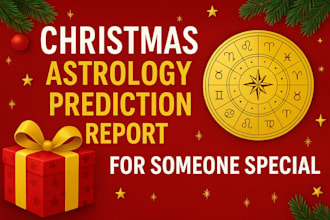 create a christmas astrology report for someone special