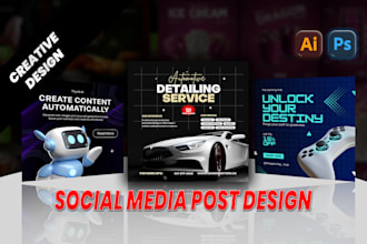 design professional social media posts graphics, facebook instagram ads,branding