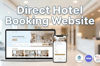 build a hotel booking or airbnb style website