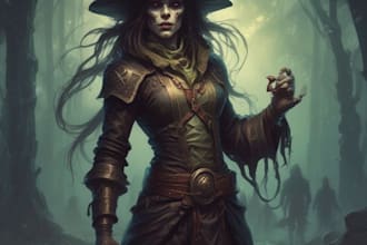 fantasy horror and fantasy horror character