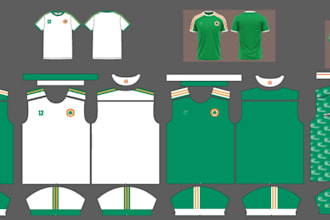 design sportswear jersey pattern with print ready file