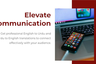 professionally translate english to urdu with human accuracy