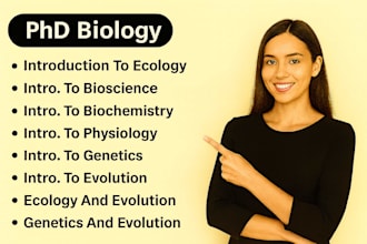 do introduction ecology bioscience biochemistry  physiology genetics evolution