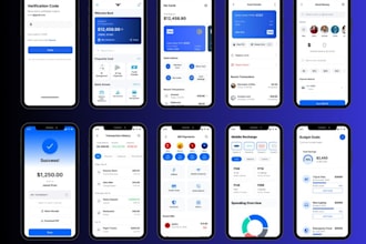 design a clean modern uiux for your mobile app