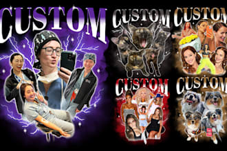 design a custom,bootleg, tee