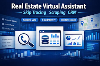 real estate virtual assistant lead generation CRM management