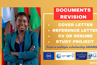 proofread and edit all your scholarship application documents