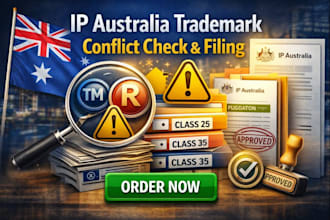 australian trademark search IP australia conflicting trademarks trademark class