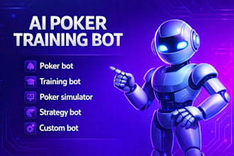 create a custom ai poker bot for training, practice and strategy