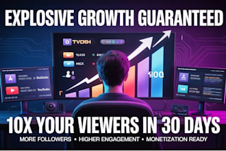 promote your twitch, kick, or youtube live stream