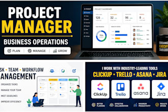 manage your projects and streamline business operations
