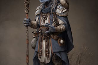 create an dnd character or dnd party and pathfinder
