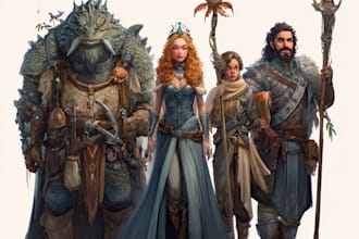 design an your dnd party