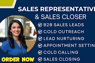 be high ticket sales closer b2b sales closer salesperson sales rep telemarketing