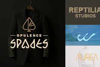 minimalist logo design with brand identity