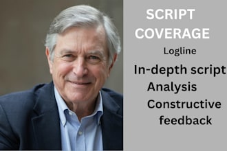 provide industry standard script coverage write detailed script feedback note
