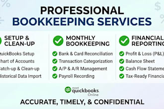 do accurate bookkeeping and bank reconciliation