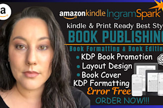 do book formatting amazon kdp book publishing children cover design book editing