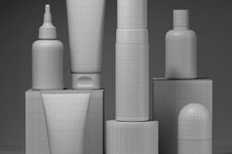 do 3d product design, cad modelling, product rendering, packaging and mockups