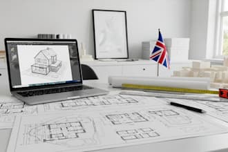 design planning drawings and submit for UK loft conversions and extensions